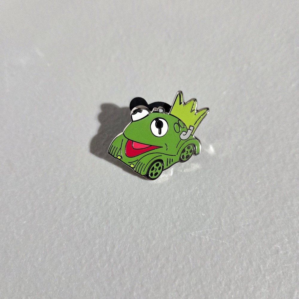 Disney Pin Kermit the Frog Car Unisex OS Green Muppets Race Car 2014 Trading Pin